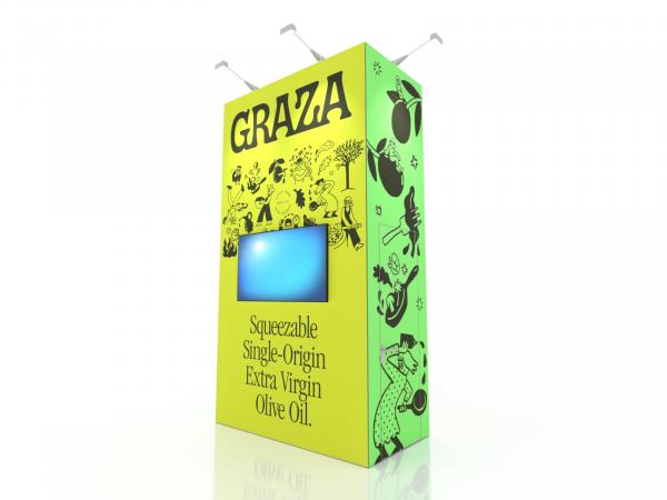 GK-1705 Gravitee Tower Exhibit with Optional Lights