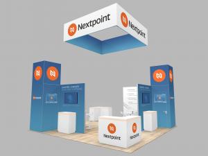 RE-9225 Island Rental Trade Show Exhibit -- Image 1