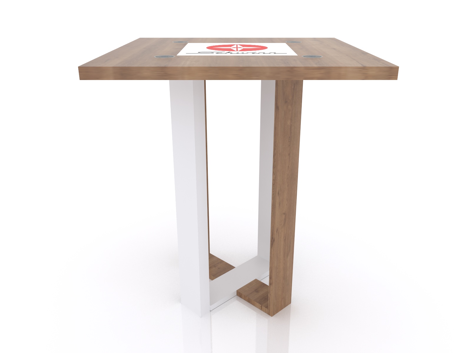 MOD-1483 Wireless Trade Show and Event Charging Bistro Table -- Image 2