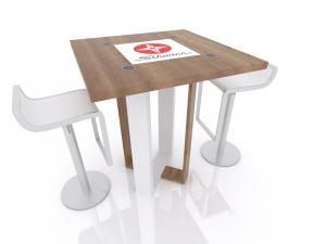 MOD-1483 Wireless Trade Show and Event Charging Bistro Table -- Image 1