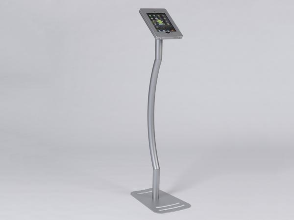 MOD-1339 Portable iPad Kiosk -- Silver