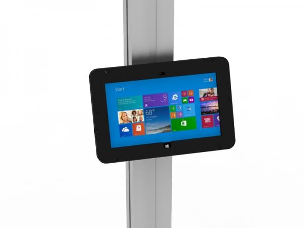 MOD-1317M Locking Surface 2 Enclosure with Extrusion Attachment -- Black