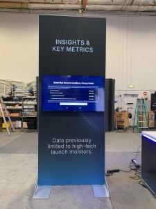 RENTAL: Island Design with 118" Wide x 42" Deep x 190" High Gravitee Storage Tower -- View 3