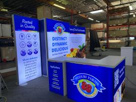 RENTAL: RE-2053 Inline Design with (3) Single-Sided Lightboxes -- View 3