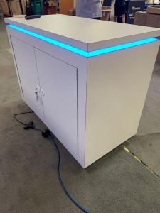 RENTAL: RE-2167 Inline Design with 232" Wide x 96" High Backwall -- View 5