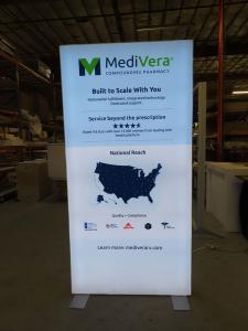 MOD-1644 Double-sided SuperNova Lightbox with SEG Fabric Graphics -- View 2