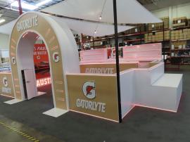 Custom Event Pavillion with Extensive RGBW Programmable LED Lights -- View 6