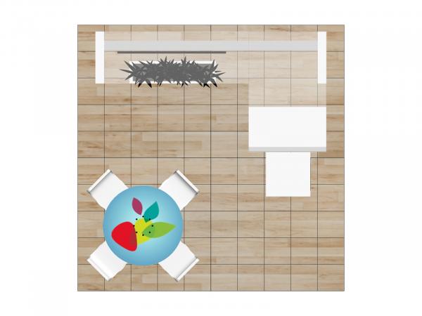 RE-1081 Trade Show Rental Exhibit -- Plan View
