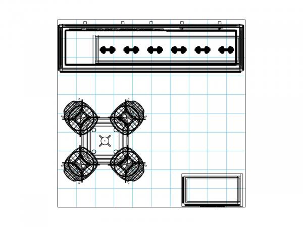 VK-1141 Trade Show Exhibit -- Plan View